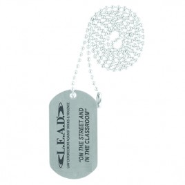 Aluminum Stamped Dog Tag